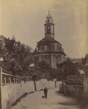 Loschwitzer Kirche : Dresden-Loschwitz. Ansicht der Loschwitzer Kirche