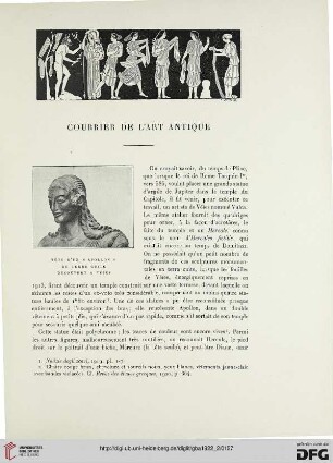 5. Pér. 5.1922: Courrier de l'art antique, [26]
