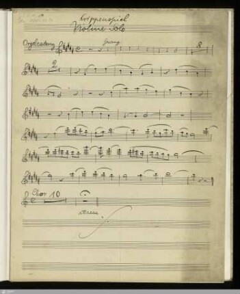 Krippenspiel / Violine Solo