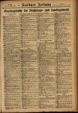 Zweite Ausgabe vom Dienstag, den 09. Dezember 1924.