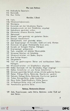 Korridor, 1. Stock (Nr. 118-155)