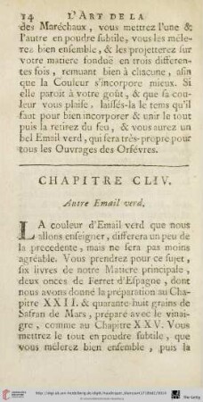 Chapitre CLIV