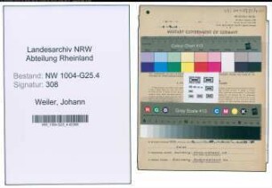 Entnazifizierung Johann Weiler , geb. 10.01.1900 (Friseur)