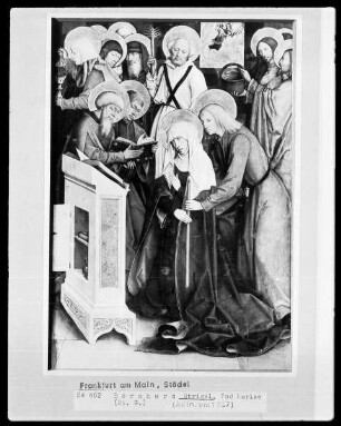 Pfullendorfer Altar — Der Tod Mariae