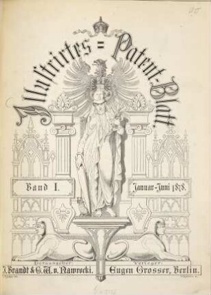 Illustriertes Patent-Blatt. 1. 1878, Jan. - Juni
