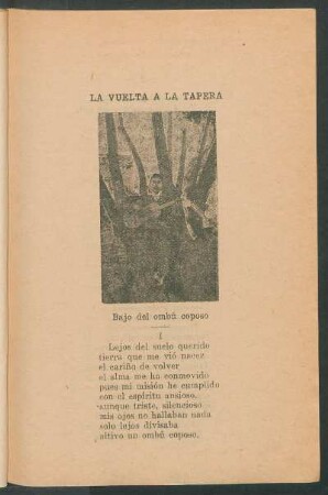 La vuelta á la tapera, bajo del ombú coposo