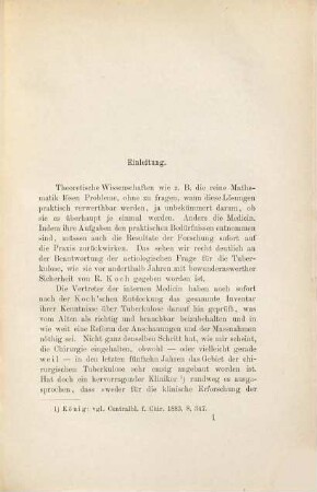 Ueber chirurgische Tuberculosen : Inaug. Diss.