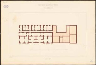 Städelsches Kunstinstitut, Frankfurt/Main Schulgebäude: Grundriss UG 1:133,3