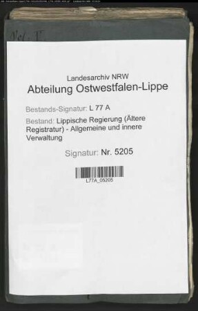 Thurn- und Taxis'sche Post, Bd. 5