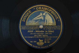 Aria : mélodie / (Antonio Caldara)