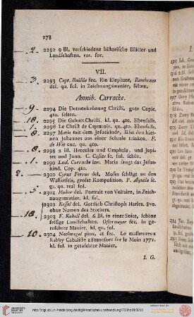 VII. (Nr. 2293-2318)