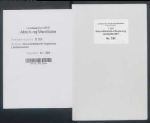 Pfarrer zu Iserlohn und Herren von Brabeck zu Letmathe ./. Vikare und Kirchenmeister der Kapelle St. Mariae zu Oestrich: Besetzung der Kapelle und Bezug ihrer Einkünfte, Bd. 5: Weitere einzelne Auseinandersetzungen