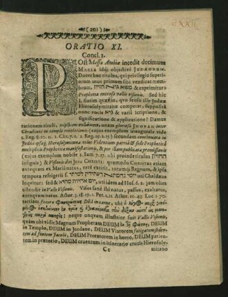 Oratio XI.