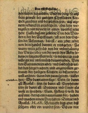 Drey Christliche Gespräch ... ob den Layen das Hochw. Sakrament des Altars vnder bayderley gestalt zu reichen ...