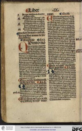 Incipit liber nonus de spiritu tristitie.
