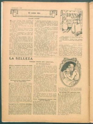 La belleza : Consejos caseros para conservarla.