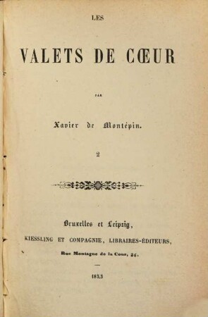 Les valets de coeur, 2