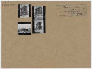 Haus des Lehrers mit Kongresshalle. Berlin, Mitte, Alexanderplatz/Alexanderstraße/Grunerstraße