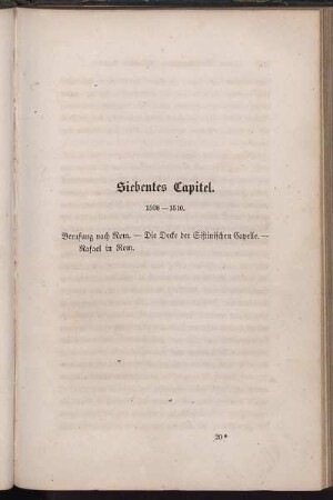 Siebentes Capitel. 1508-1510.