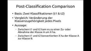 Erfassung von Landnutzungsveränderungen mit FOSS Image Processing Tools