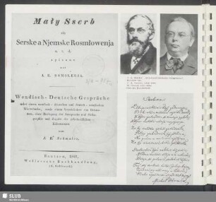 Jan Arnošt Smoler und Michał Hórnik