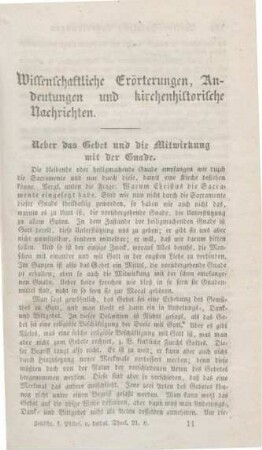 161-244 Wissenschaftliche Erörterungen, Andeutungen und kirchenhistorische Nachrichten