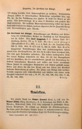 297 [Rezension] Haggeney, Carl, Im Heerbann des Priesterkönigs; 4. und 5. Teil