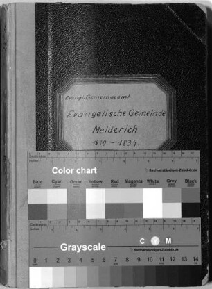 Evangelische Gemeinde Meiderich: Taufen 1810 - 1824, Trauungen 1810 - 1834