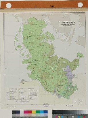 Die Provinz Schleswig-Holstein und das Herzogtum Lauenburg zu Beginn des Jahres 1875