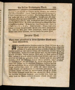 339-347, Zweyter Theil; Dritter Theil; Beschluß