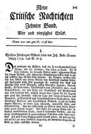 Vier und vierzigstes Stück.
