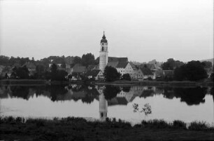 Kißlegg: See mit Ort und Schloss