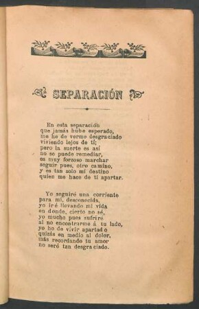 Separación