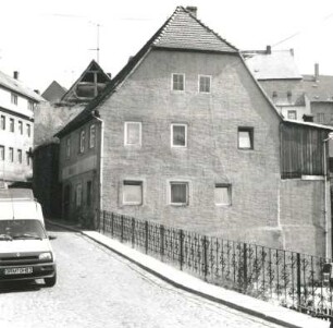 Colditz, Baderberg 7. Wohnhaus (1811). Straßenansicht