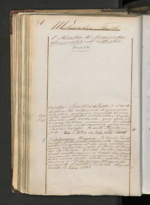 b. Miscellen der französischen Grammatik und Litteratur