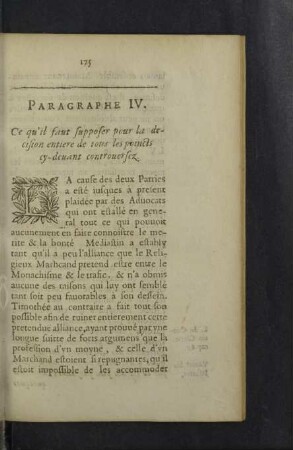Paragraphe IV.