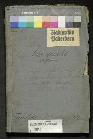 Kapitalschulden des Conrad Evers vulgo Nellmann zu Neuhaus jetzt Anton Meyer