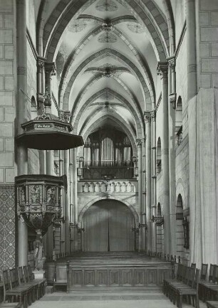 Arnstadt (Thür.): Liebfrauenkirche. Innen-Langhaus, 13. Jahrhundert