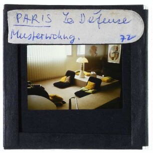 Paris, La Défense : Musterwohnung