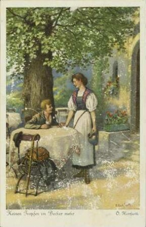 Keinen Tropfen im Becher mehr