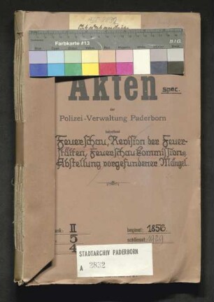 Feuerschau, Revision der Feuerstätten, Feuerschaukommission, Abstellung vorgefundener Mängel