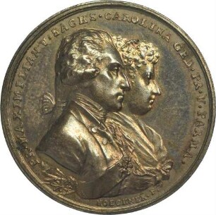 Prinz Maximilian von Sachsen - Auf seine Vermählung mit Prinzessin Carolina von Parma am 9. Mai 1792