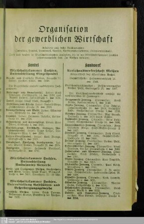 Organisation der gewerblichen Wirtschaft