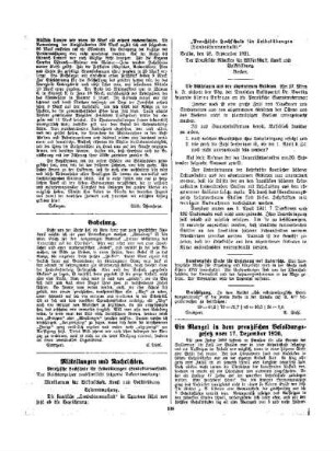 Ein Mangel in dem preußischen Besoldungsgesetz vom 17. Dezember 1920