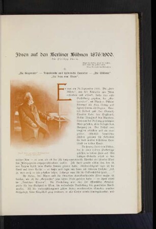Ibsen auf den Berliner Bühnen 1876/1900