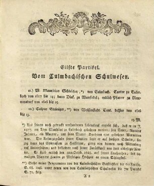 Versuch einer Nachricht vom Culmbachischen Schulwesen, 11