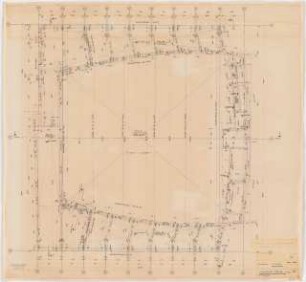 Technische Universität Berlin Elektrotechnische Institute, 2. Bauabschnitt: Schalplan Hörsaal 1:50