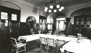 Dresden-Blasewitz, Goetheallee 23. Villa (1901; H. Watzlawik), Inneres. Diele