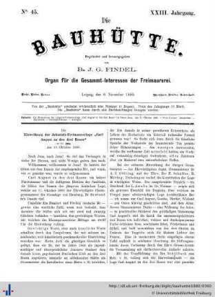 Nr. 45, 6. November 1880