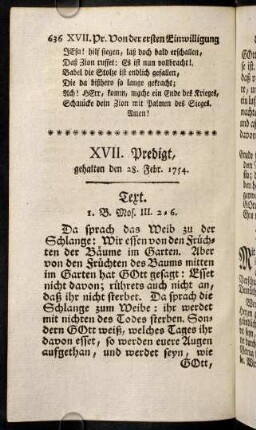 636-680, XVII. Predigt